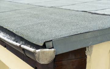 repair or replace Flitton flat roofing?