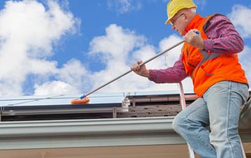 Flitton soft wash roof cleaning